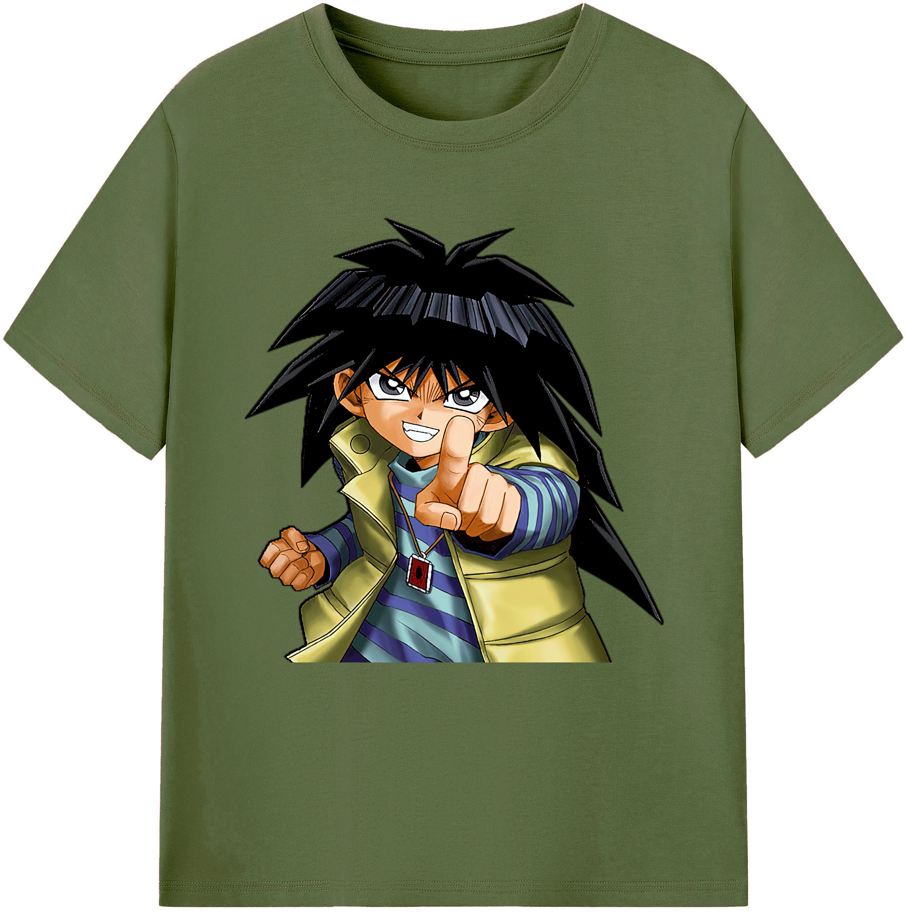 （画像用） 遊☆戯☆王 Yu-Gi-Oh! 綿100％半袖Tシャツ（フロントプリント）